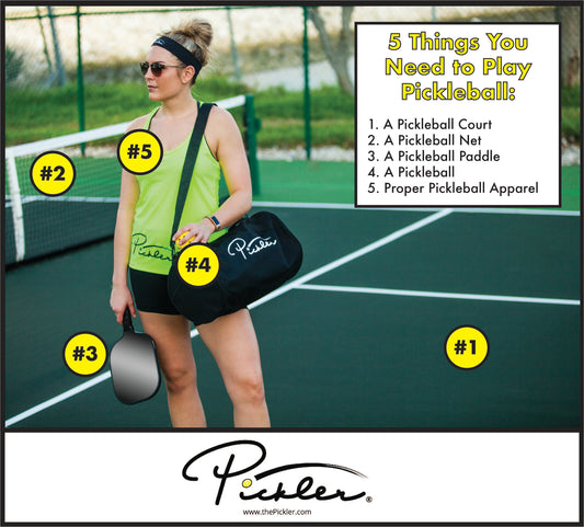 Pickleball Rules – Learn How to Start – 5 Things You Need to Play | Pickler Pickleball