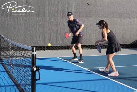Win More Dink Battles: When to Take the Pickleball Out of the Air & When to Let It Bounce | Pickler Pickleball