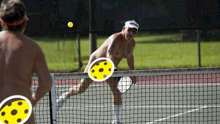 Oh, Say Can You See? Nude Pickleball on the 4th of July | Pickler Pickleball