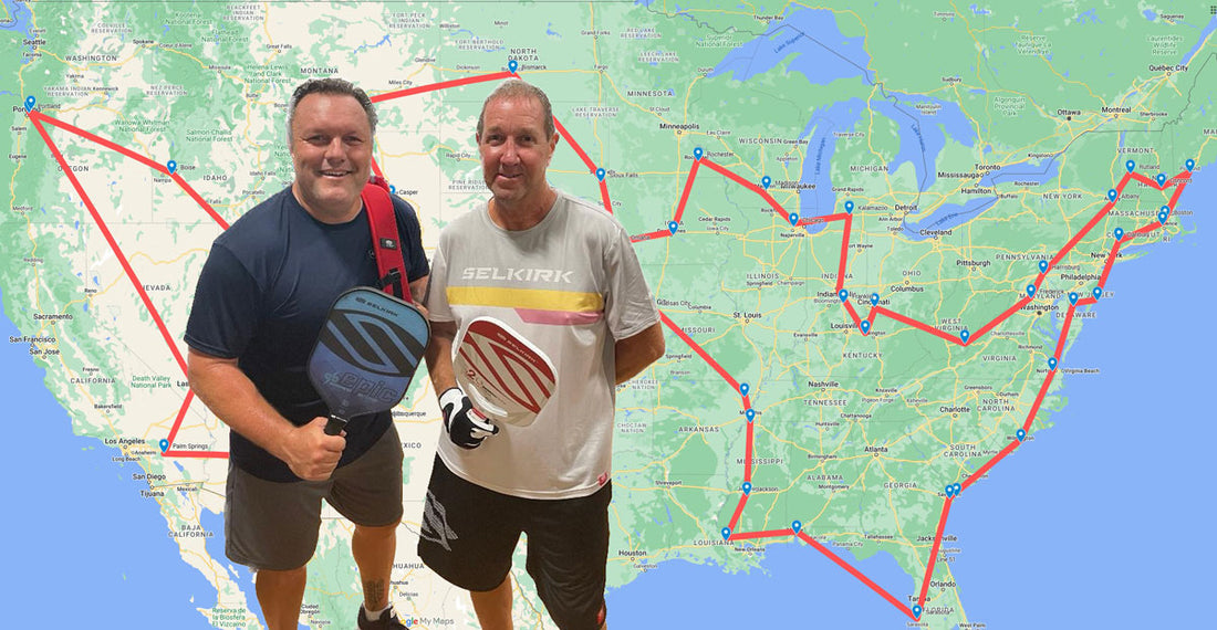 Pickleball Across the U.S.A.: Two Pilots Plot Continental Journey | Pickler Pickleball