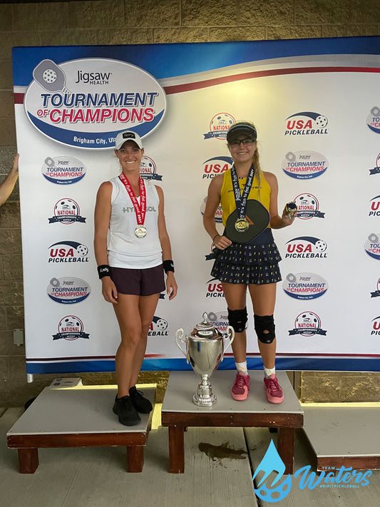 Team Waters Wins On & Off the Pickleball Court at Tournament of Champions | Pickler Pickleball