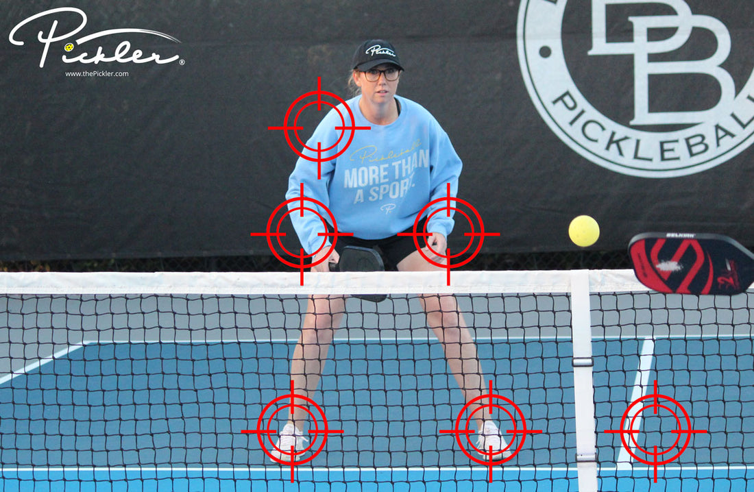 Need a Target? 5 Common Targets to Win More Pickleball Points | Pickler Pickleball
