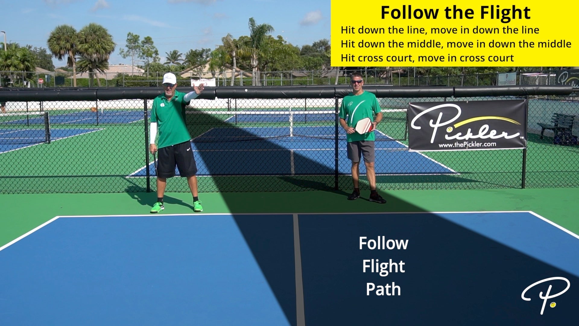Load video: Follow the Flight of the Pickleball | Pickleball Video | Pickler Pickleball