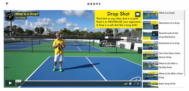 Online Pickleball Video Lessons - Play Better Pickleball
