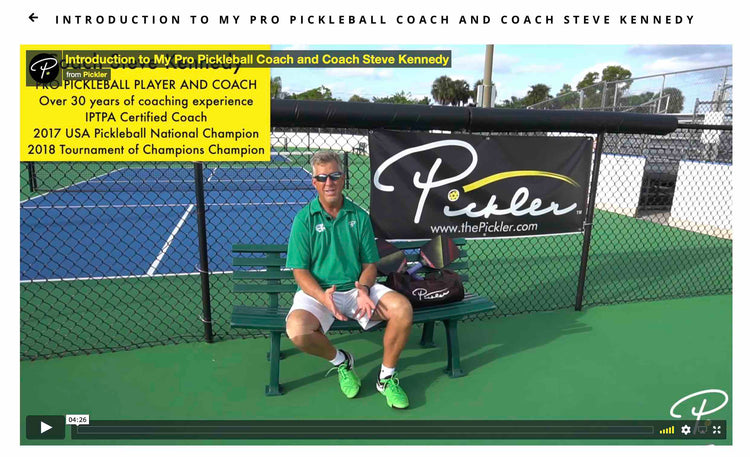 Online Pickleball Video Lessons - Play Better Pickleball
