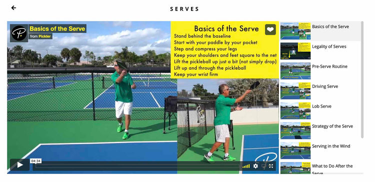 Online Pickleball Video Lessons - Play Better Pickleball